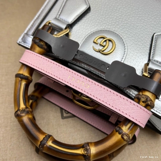 First bag ru Gucci mini bag Diana tote 0801